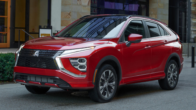 Обои картинки фото mitsubishi eclipse cross , us,  2021, автомобили, mitsubishi, eclipse, cross, 2021