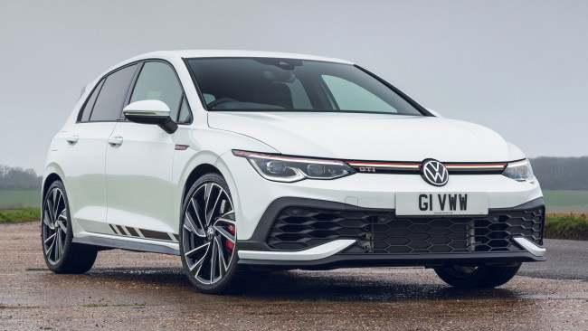 Обои картинки фото volkswagen golf gti clubsport , uk,  2021, автомобили, volkswagen, golf, gti, clubsport, 2021