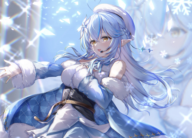 Обои картинки фото аниме, virtual youtuber, virtual, youtuber