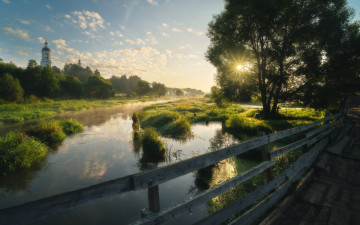 Картинка природа реки озера закат рассвет