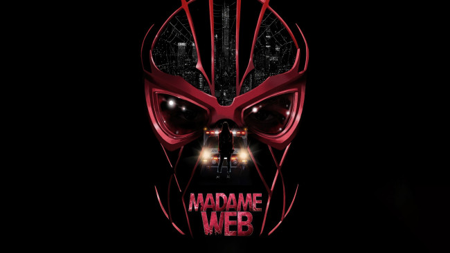 Обои картинки фото madame web ,  2024 , кино фильмы, madame web, мадам, паутина, фантастика, боевик, 2024, marvel, sony, пoстeр