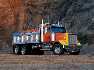 Картинка western star dump truck автомобили