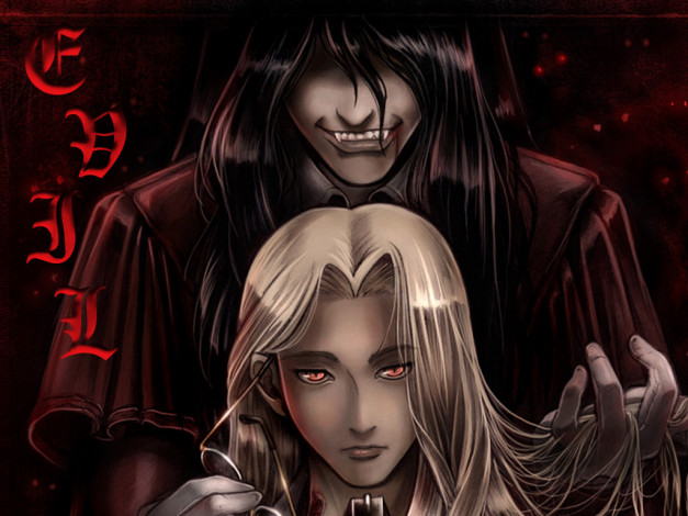 Обои картинки фото аниме, hellsing