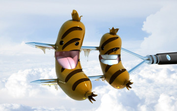 Картинка 3д графика humor юмор