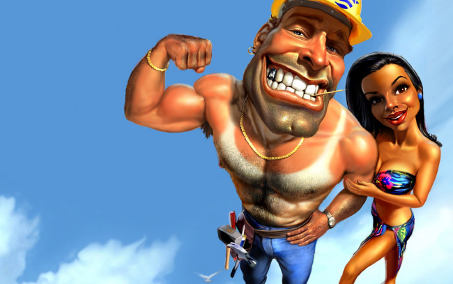 Обои картинки фото virtual, resort, spring, break, видео, игры