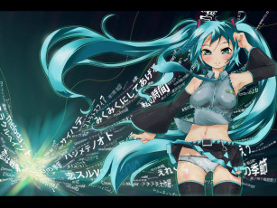 Картинка аниме vocaloid