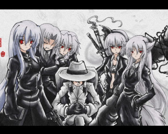 Обои картинки фото аниме, touhou