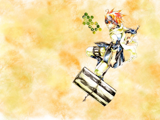 Обои картинки фото аниме, gray, man