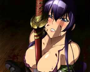 Картинка аниме highschool of the dead