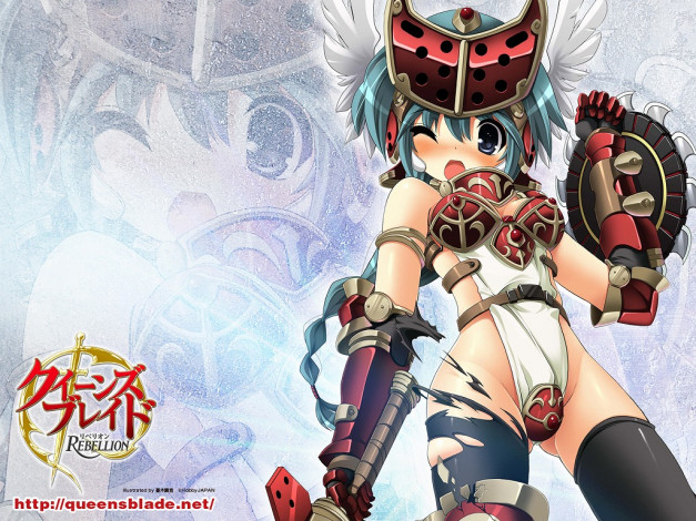 Обои картинки фото аниме, queen`s, blade