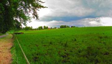 Картинка германия бавария кимзе природа поля пейзаж