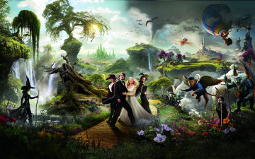 Картинка oz the great and powerful кино фильмы оз