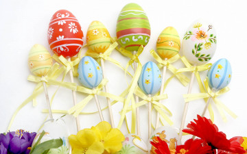 Картинка праздничные пасха писанки