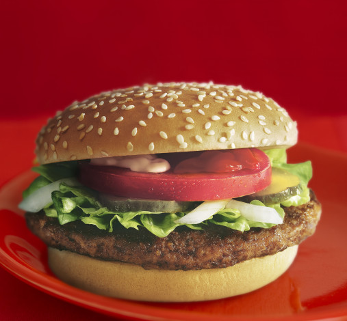 Обои картинки фото еда, бутерброды, гамбургеры, канапе, гамбургер