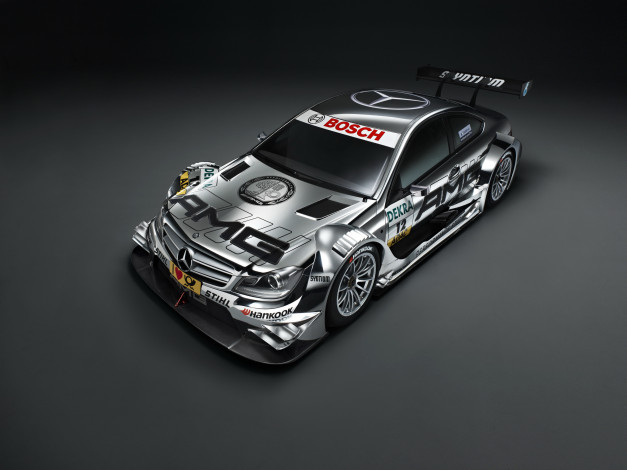 Обои картинки фото 2012, mercedes, coupe, dtm, автомобили, benz, c-coupe