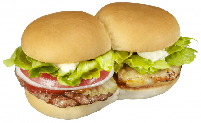 Обои картинки фото еда, бутерброды, гамбургеры, канапе, гамбургер