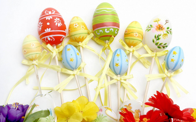 Обои картинки фото праздничные, пасха, писанки