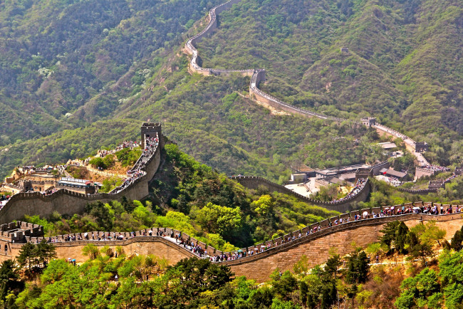 Обои картинки фото города, исторические, архитектурные, памятники, великая, китайская, стена