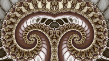 Картинка 3д+графика fractal+ фракталы фон цвета узор