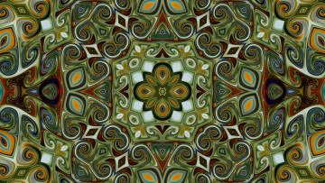 Картинка 3д+графика fractal+ фракталы фон цвета узор