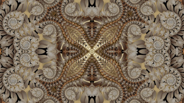 Картинка 3д+графика fractal+ фракталы фон цвета узор