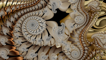 Картинка 3д+графика fractal+ фракталы узор фон цвета