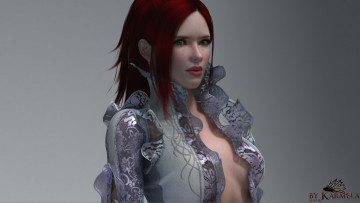 Картинка 3д+графика people+ люди взгляд девушка