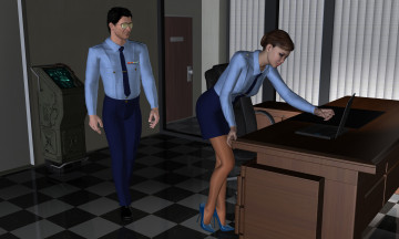 Картинка 3д+графика people+ люди мужчина девушка