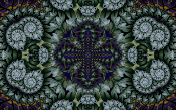 Картинка 3д+графика fractal+ фракталы фон цвета узор