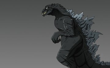 Картинка годзилла рисованные кино dinosaur godzilla динозавр монстр