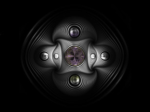 Картинка 3д+графика фракталы+ fractal цвета фон узор