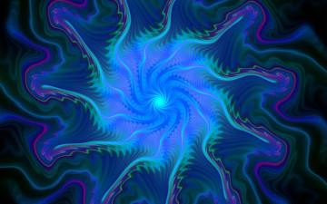 Картинка 3д+графика фракталы+ fractal узор фон цвета