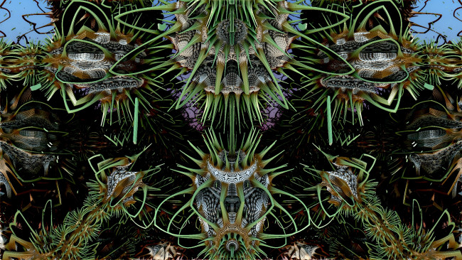 Обои картинки фото 3д графика, фракталы , fractal, цвета, фон, узор