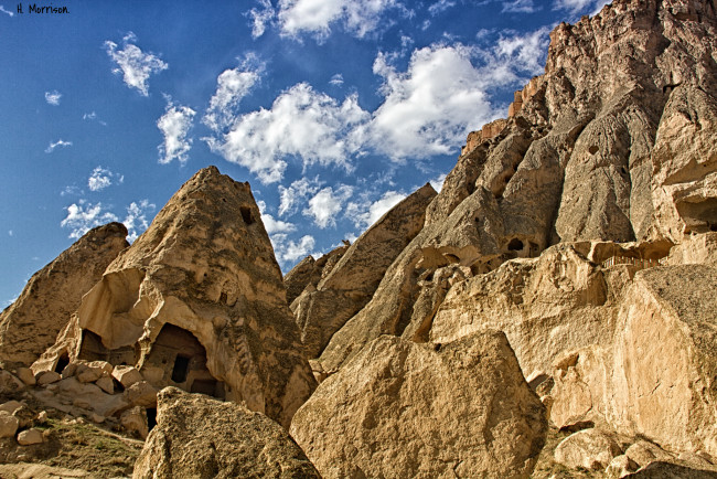 Обои картинки фото города, - исторические,  архитектурные памятники, древний, город, внутренние, строения, скала