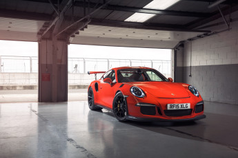 обоя автомобили, porsche, gt3, rs, 911, 2015г, 991, uk-spec