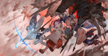 Картинка аниме pixiv+fantasia pixiv fantasia yotsuyu