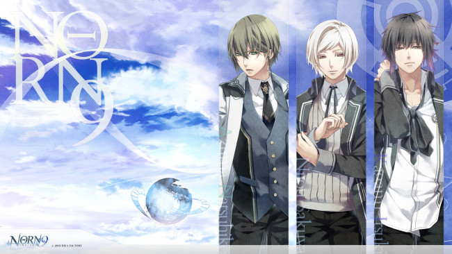 Обои картинки фото аниме, norn9, парни