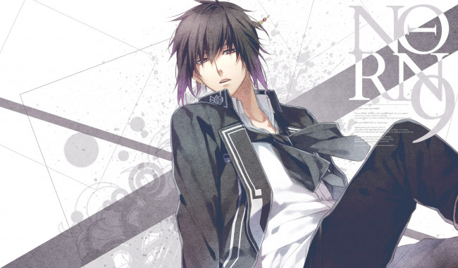 Обои картинки фото аниме, norn9, парень