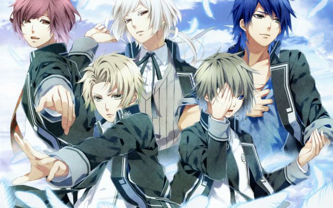 Обои картинки фото аниме, norn9, парни