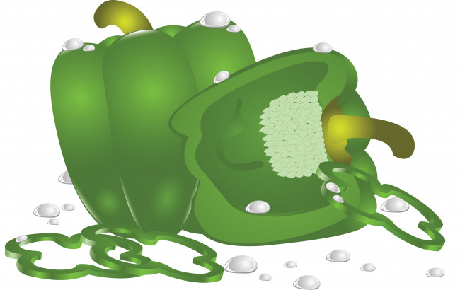 Обои картинки фото векторная графика, еда , food, перец