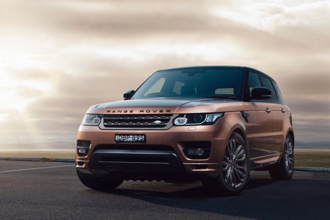 Обои картинки фото автомобили, range rover, hse, range, rover, sport, pack, design, black, au-spec