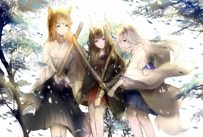 Обои картинки фото аниме, pixiv fantasia, sa'yuki, pixiv, fantasia