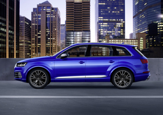 Обои картинки фото автомобили, audi, sq7, 2016, г, tdi