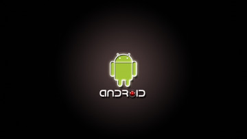 Картинка компьютеры android логотип фон