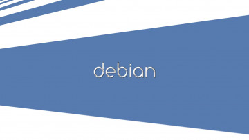 Картинка компьютеры debian логотип фон