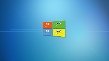 Картинка компьютеры windows+8 фон логотип