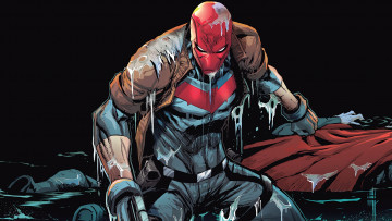 Картинка рисованное комиксы red hood
