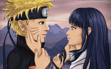 Картинка аниме naruto любовь love нежность наруто