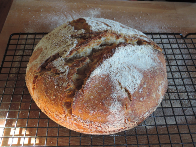 Обои картинки фото еда, хлеб,  выпечка, буханка