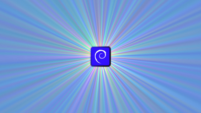 Обои картинки фото компьютеры, debian, логотип, фон